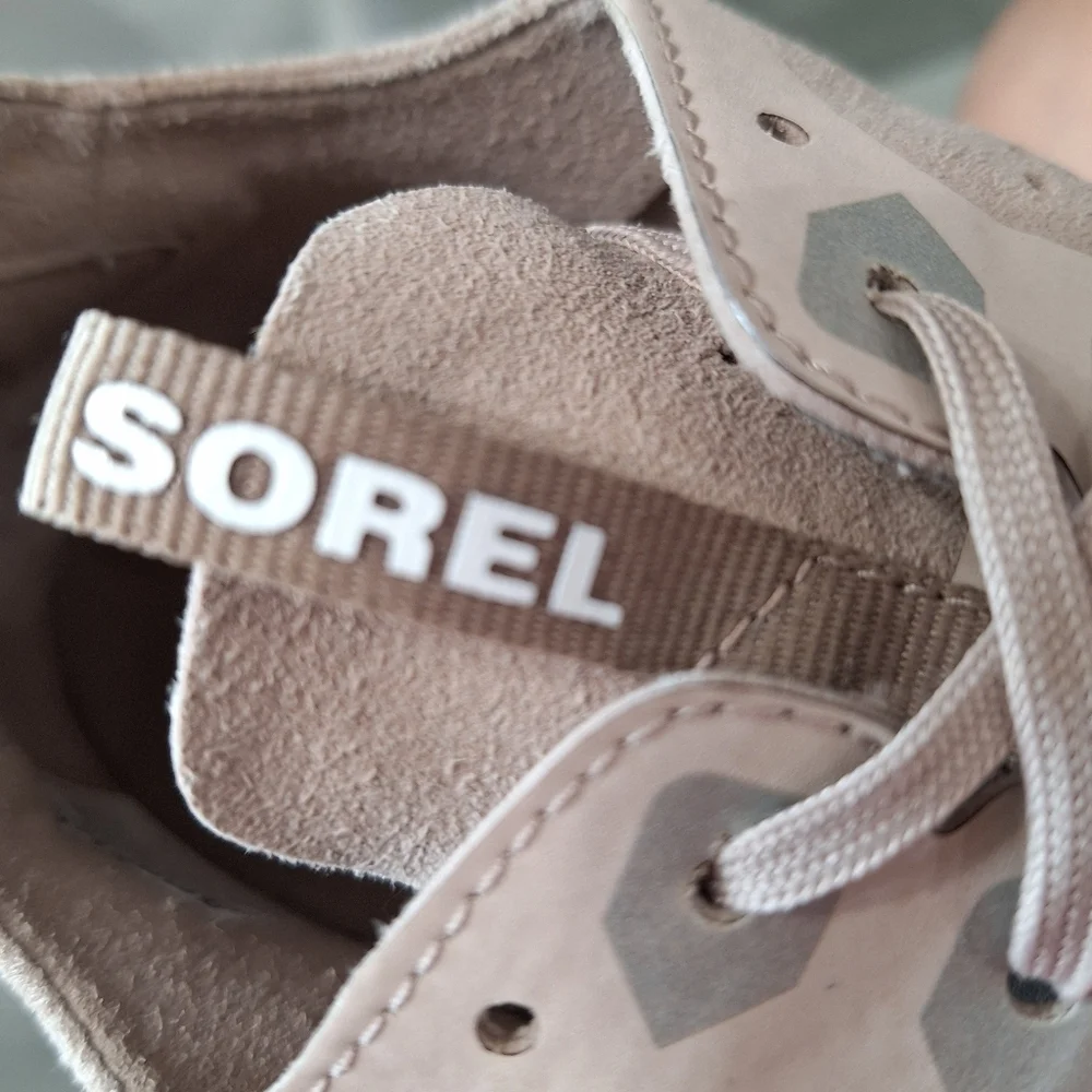 Sorel Mauve Vapor Kinetic Rush Ripstock Lace Up Athletic Sporty Sneakers Size 10